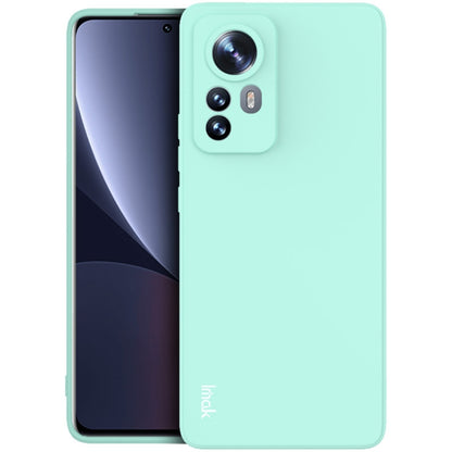 For Xiaomi 12 Pro IMAK UC-4 Series Straight Edge TPU Soft Phone Case(Light Cyan) - Xiaomi Cases by imak | Online Shopping UK | buy2fix