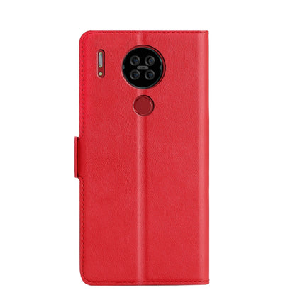 For Blackview A80 / A80S Ultra-thin Voltage Side Buckle PU + TPU Leather Phone Case(Red) - More Brand by buy2fix | Online Shopping UK | buy2fix