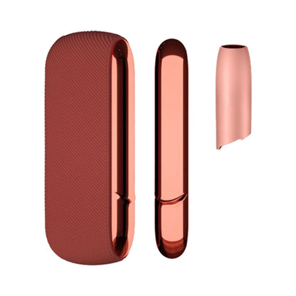 Silicone Case + Side Cover + Top Cover for IQO 3.0 / 3.0 DUO(Bronze Red) - E Cigarette Accessories by buy2fix | Online Shopping UK | buy2fix