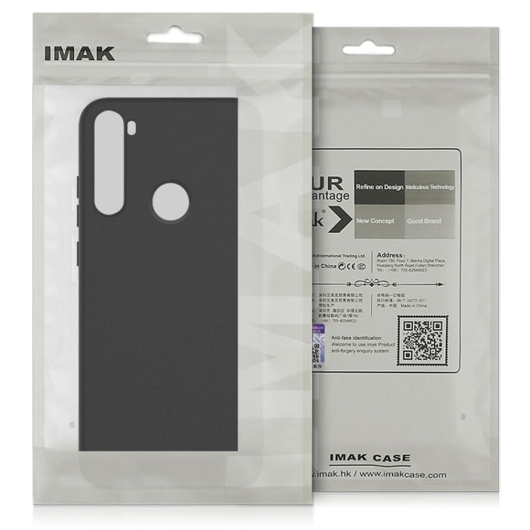 For Xiaomi Poco X4 Pro 5G Global IMAK UC-3 Series Shockproof Frosted TPU Phone Case(Black) - Xiaomi Cases by imak | Online Shopping UK | buy2fix