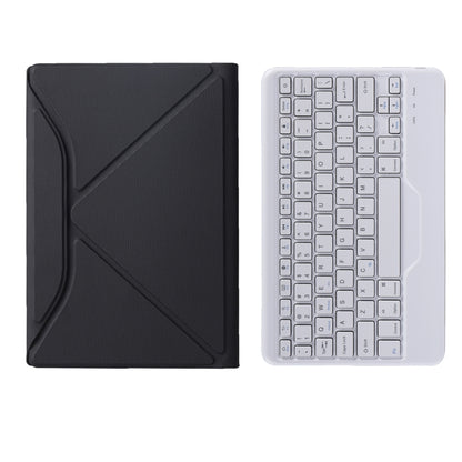 B0N5 Diamond Texture Bluetooth Keyboard Leather Case with Triangle Back Support For Xiaomi Pad 5 / 5 Pro(Black + White) - Others Keyboard by buy2fix | Online Shopping UK | buy2fix