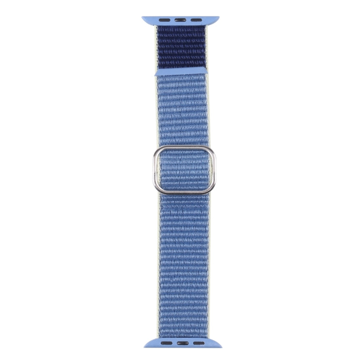 Nylon Watch Band For Apple Watch Ultra 49mm&Watch Ultra 2 49mm / Series 9&8&7 45mm / SE 3&SE 2&6&SE&5&4 44mm / 3&2&1 42mm(Seashell) - Watch Bands by buy2fix | Online Shopping UK | buy2fix