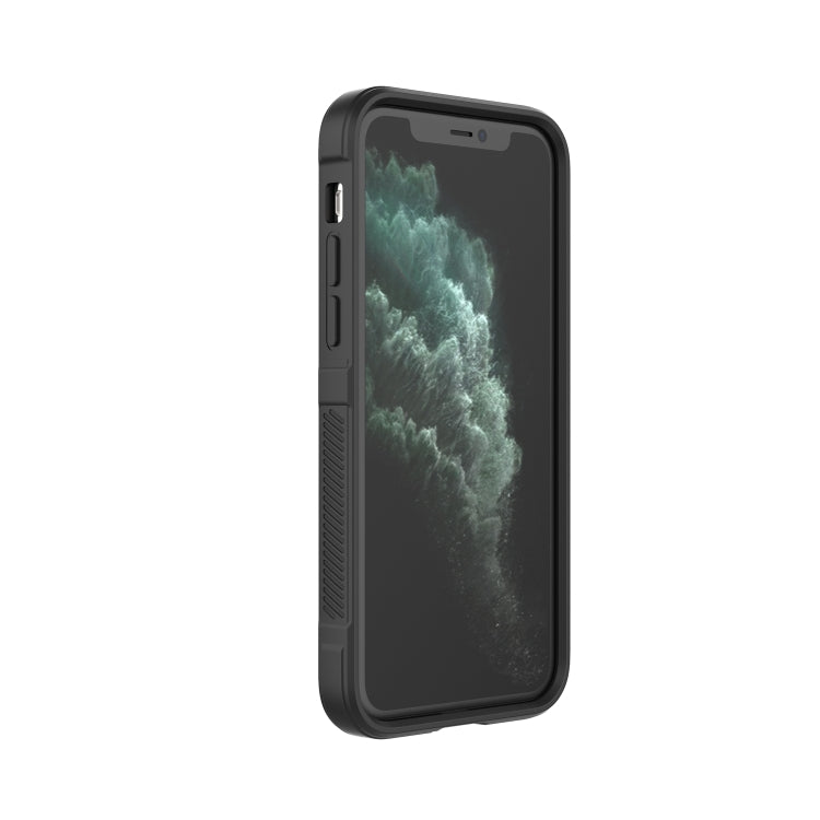 For iPhone 11 Pro Max Magic Shield TPU + Flannel Phone Case (Black) - iPhone 11 Pro Max Cases by buy2fix | Online Shopping UK | buy2fix