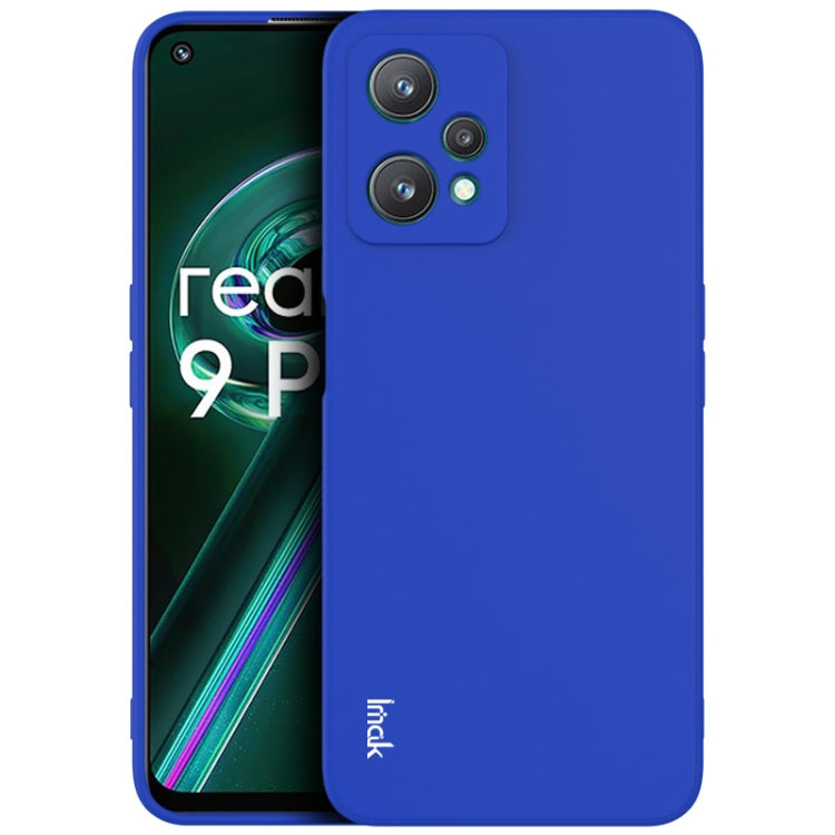 For OPPO Realme 9 Pro / Q5 / V25 5G IMAK UC-4 Series Straight Edge TPU Phone Case(Blue) - Realme Cases by imak | Online Shopping UK | buy2fix