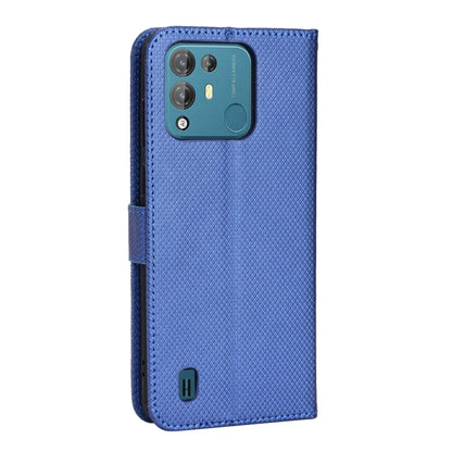 For Blackview A55 Pro Diamond Texture Leather Phone Case(Blue) - More Brand by buy2fix | Online Shopping UK | buy2fix