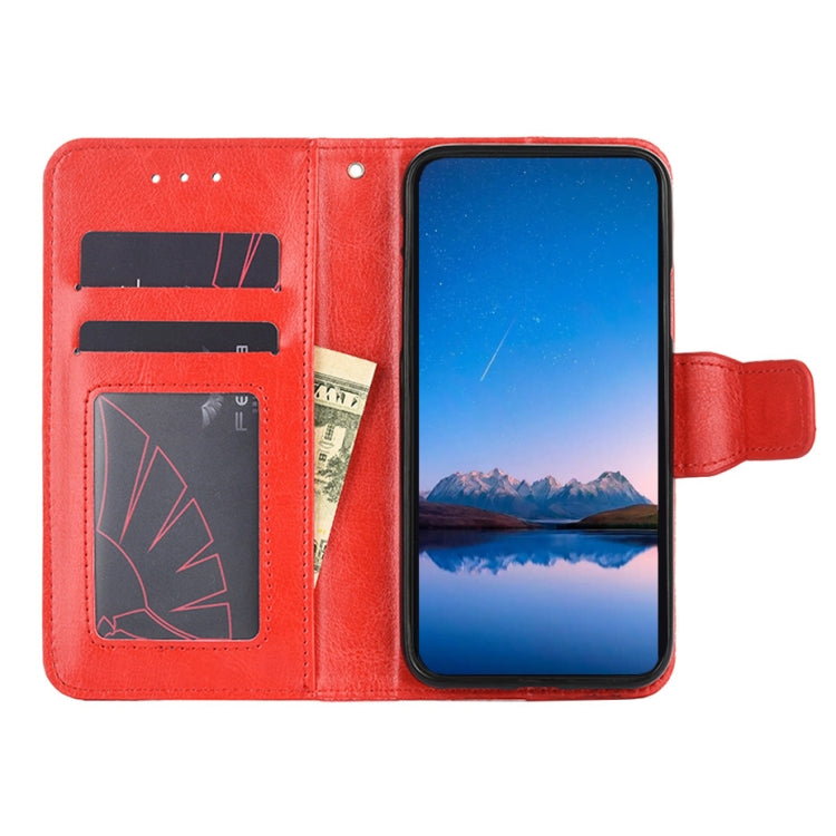 For Blackview A55 Crystal Texture Leather Phone Case(Red) - More Brand by buy2fix | Online Shopping UK | buy2fix