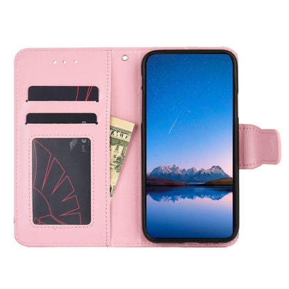 For Blackview A95 Crystal Texture Leather Phone Case(Pink) - More Brand by buy2fix | Online Shopping UK | buy2fix