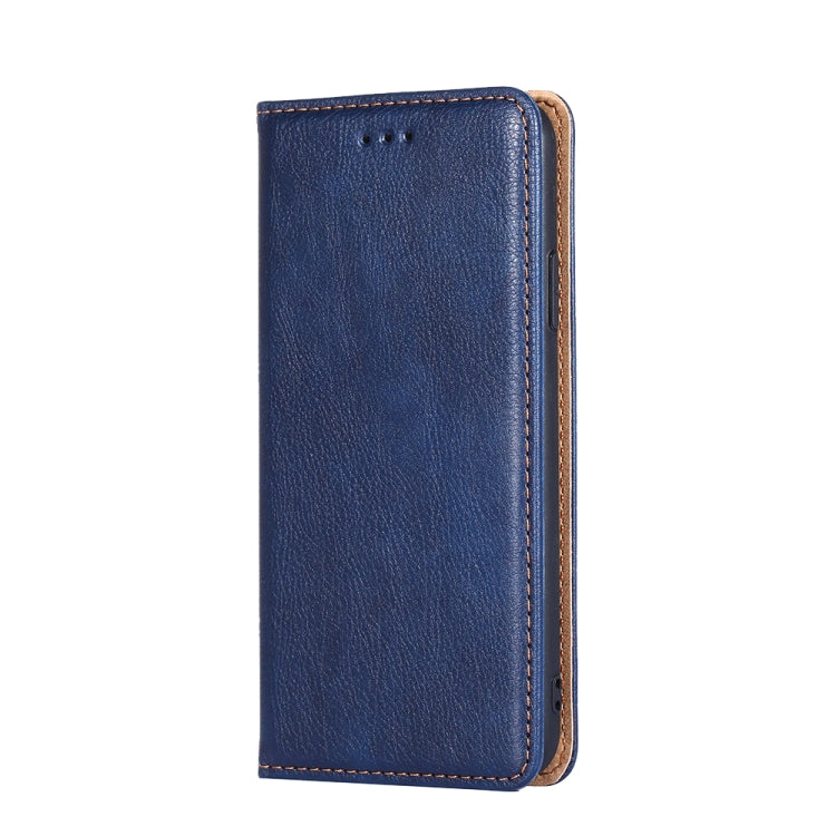 For Blackview A55 Pro Pure Color Magnetic Leather Phone Case(Blue) - More Brand by buy2fix | Online Shopping UK | buy2fix