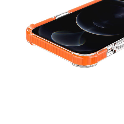 For iPhone 13 Magsafe Magnetic Acrylic Shockproof Phone Case(Orange) - iPhone 13 Cases by buy2fix | Online Shopping UK | buy2fix