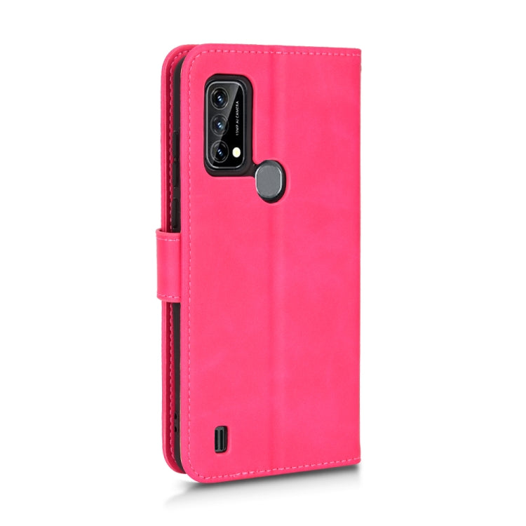 For Blackview A50 Skin Feel Magnetic Flip Leather Phone Case(Rose Red) - More Brand by buy2fix | Online Shopping UK | buy2fix