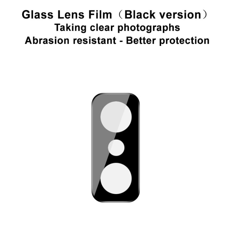 For Xiaomi 11T/11T Pro IMAK Rear Camera Lens Glass Film Black Version - For Xiaomi by imak | Online Shopping UK | buy2fix