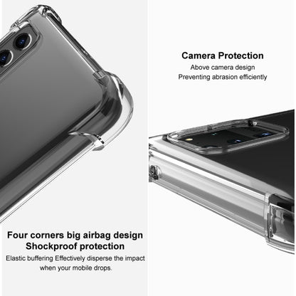 For Xiaomi 12S Ultra 5G imak All-inclusive Shockproof Airbag TPU Case (Transparent Black) - Xiaomi Cases by imak | Online Shopping UK | buy2fix