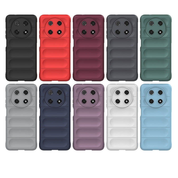 For Huawei Nova Y90/Enjoy 50 Pro Magic Shield TPU + Flannel Phone Case(Grey) - Huawei Cases by buy2fix | Online Shopping UK | buy2fix