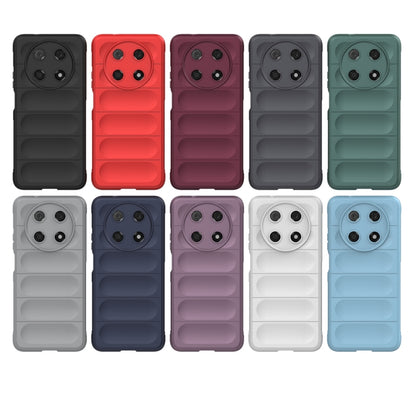 For Huawei Nova Y90/Enjoy 50 Pro Magic Shield TPU + Flannel Phone Case(Grey) - Huawei Cases by buy2fix | Online Shopping UK | buy2fix