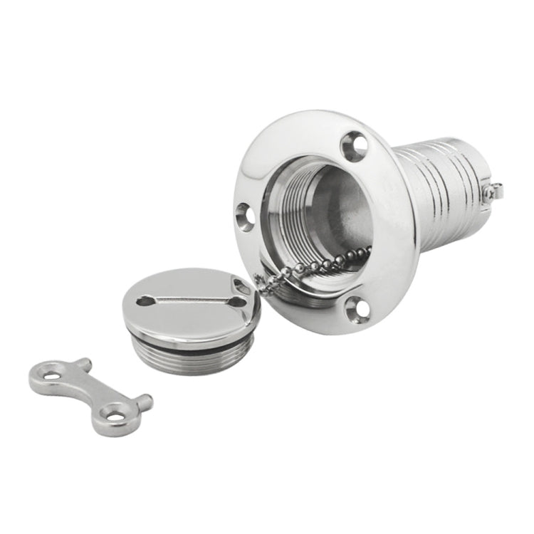 1-1/2 inch Stainless Steel Yacht Universal Fuel Filler - Marine Accessories & Parts by buy2fix | Online Shopping UK | buy2fix