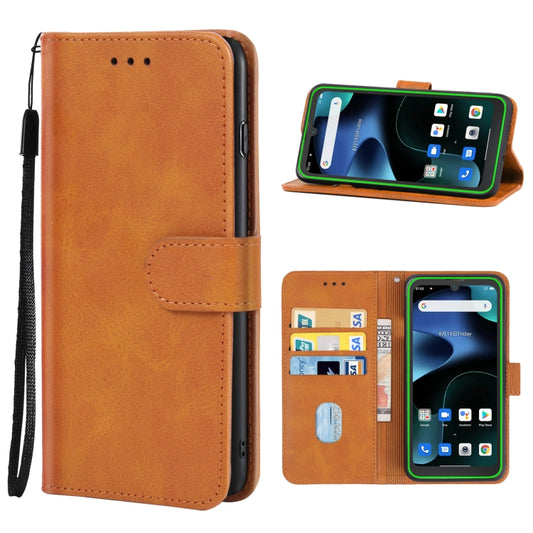 For Blackview BV5200 Leather Phone Case(Brown) - More Brand by buy2fix | Online Shopping UK | buy2fix