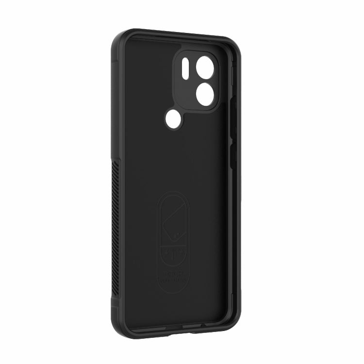 For Xiaomi Redmi A1+ 4G Global Magic Shield TPU + Flannel Phone Case(Wine Red) - Xiaomi Cases by buy2fix | Online Shopping UK | buy2fix