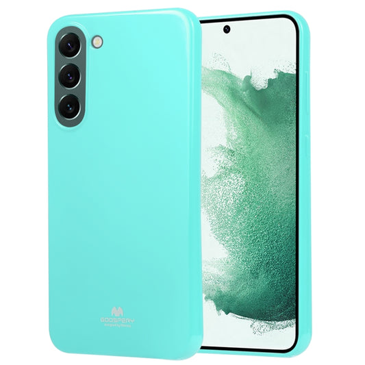 For Samsung Galaxy S23+ 5G GOOSPERY PEARL JELLY Shockproof TPU Phone Case(Mint Green) - Galaxy S23+ 5G Cases by GOOSPERY | Online Shopping UK | buy2fix