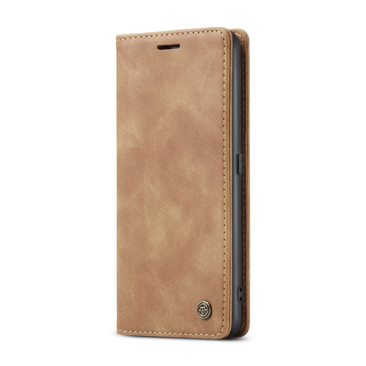 CaseMe 013 Multifunctional Horizontal Flip Leather Phone Case For OPPO Reno7 Z Global/Reno7 Lite Global/Reno8 Lite Global/F21 Pro 5G Global/Reno8 Z Global(Brown) - OPPO Cases by CaseMe | Online Shopping UK | buy2fix