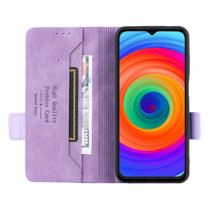 For Ulefone Note 14 Magnetic Clasp Leather Phone Case(Purple) - Ulefone Cases by buy2fix | Online Shopping UK | buy2fix