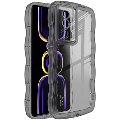 For Xiaomi Redmi K60 5G / K60 Pro 5G / Poco F5 Pro 5G IMAK UX-8 Series Transparent Shockproof TPU Phone Case(Transparent Black) - Xiaomi Cases by imak | Online Shopping UK | buy2fix