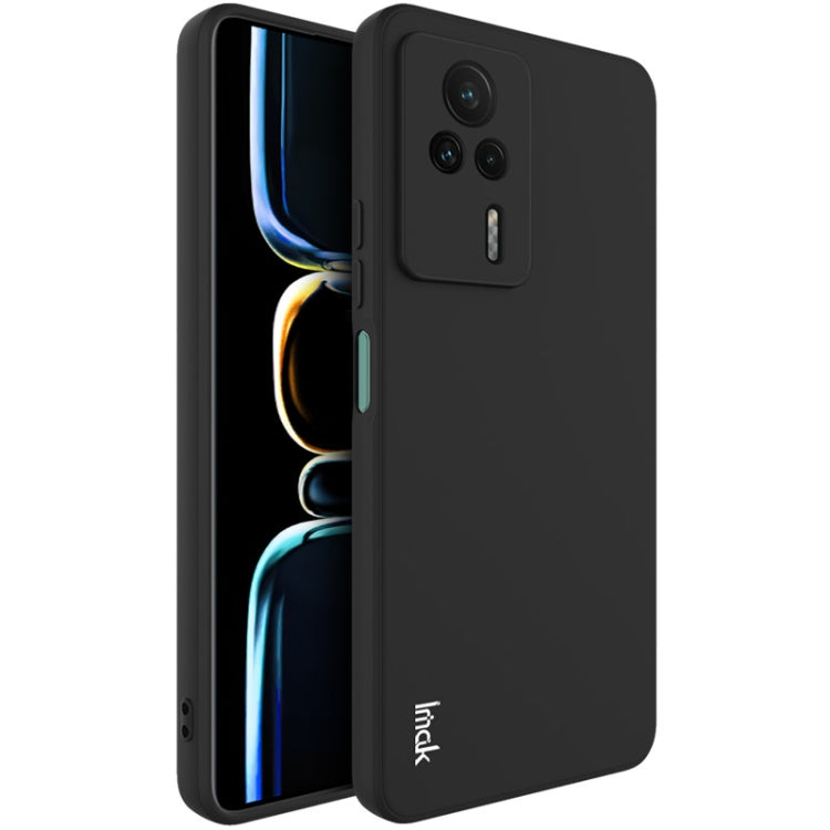 For Xiaomi Redmi K60E 5G IMAK UC-4 Series Straight Edge TPU Soft Phone Case(Black) - Xiaomi Cases by imak | Online Shopping UK | buy2fix