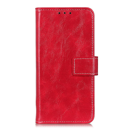 For OnePlus 11 5G Retro Crazy Horse Texture Leather Phone Case(Red) - OnePlus Cases by buy2fix | Online Shopping UK | buy2fix