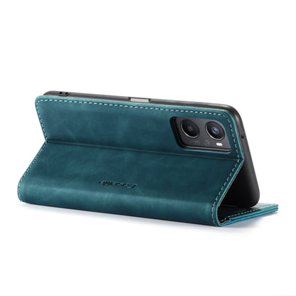 CaseMe 013 Multifunctional Horizontal Flip Leather Phone Case For OPPO A96 4G / A36 4G／A76 4G／K10 4G ／Realme 9i 4G (Blue) - OPPO Cases by CaseMe | Online Shopping UK | buy2fix