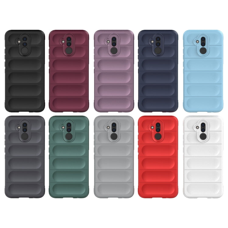 For Huawei Mate 20 Lite Magic Shield TPU + Flannel Phone Case(White) - Huawei Cases by buy2fix | Online Shopping UK | buy2fix