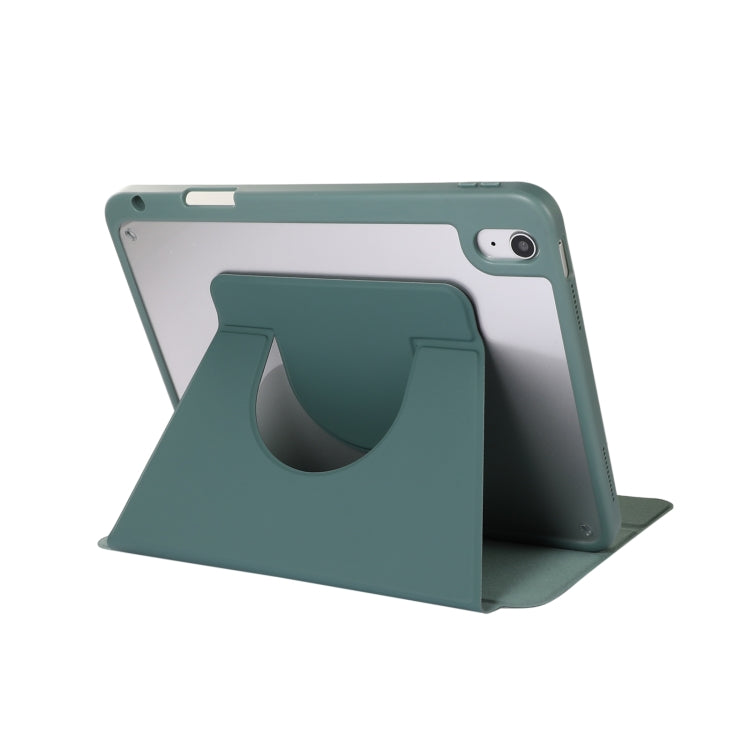 2 in 1 Acrylic Split Rotating Leather Tablet Case For iPad Air 13 2024 / iPad Pro 12.9 2022 / 2020 / 2021 / 2018(Matcha Green) - iPad Pro 12.9 (2022/2021) Cases by buy2fix | Online Shopping UK | buy2fix