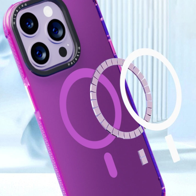 For iPhone 14 Acrylic + TPU MagSafe Protective Phone Case(Pink) - iPhone 14 Cases by buy2fix | Online Shopping UK | buy2fix