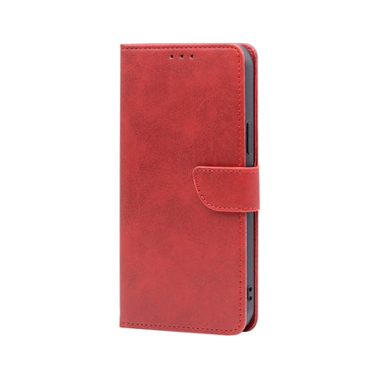 For Blackview A52 Calf Texture Buckle Flip Leather Phone Case(Red) - More Brand by buy2fix | Online Shopping UK | buy2fix