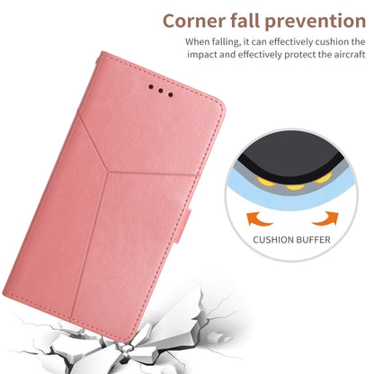 For Xiaomi 14 Ultra Y-shaped Pattern Flip Leather Phone Case(Pink) - 14 Ultra Cases by buy2fix | Online Shopping UK | buy2fix