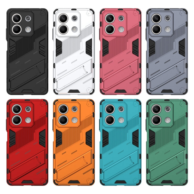 For Xiaomi Redmi Note 13 Punk Armor 2 in 1 PC + TPU Phone Case(Black) - Note 13 Cases by buy2fix | Online Shopping UK | buy2fix