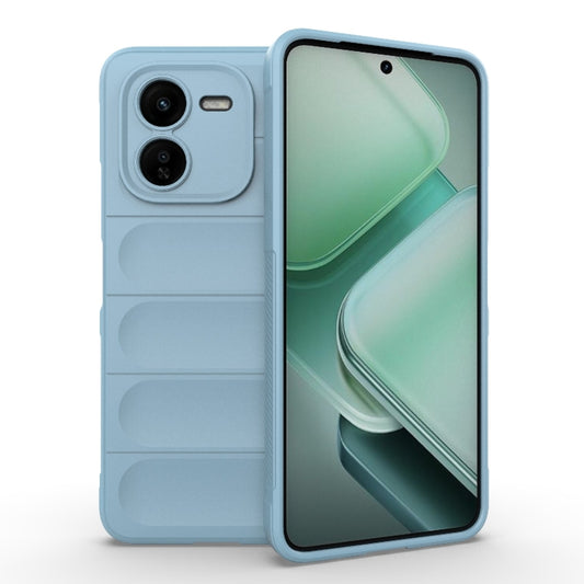 For vivo iQOO Z9X 5G Magic Shield TPU + Flannel Phone Case(Light Blue) - vivo Cases by buy2fix | Online Shopping UK | buy2fix