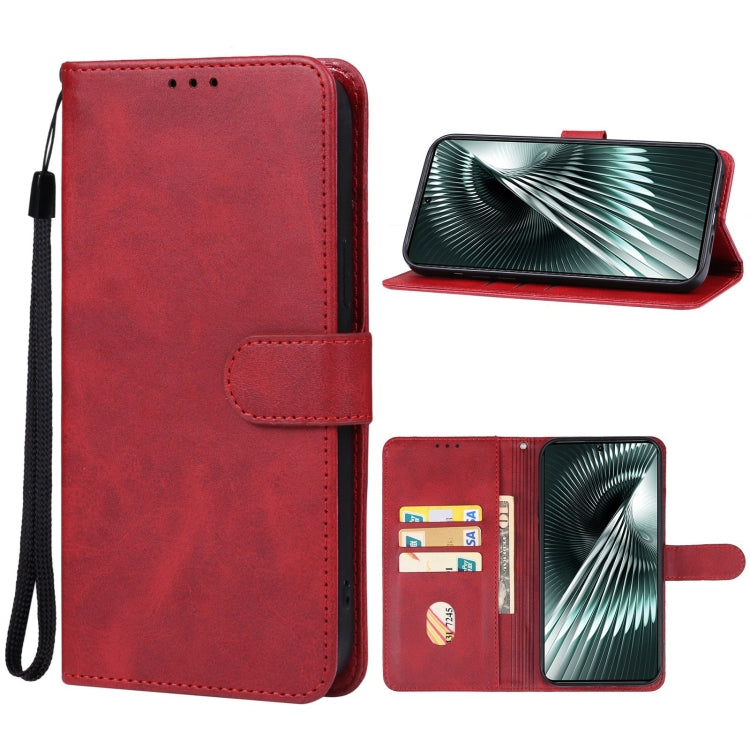 For Xiaomi Redmi Turbo 3 Leather Phone Case(Red) - Xiaomi Cases by buy2fix | Online Shopping UK | buy2fix