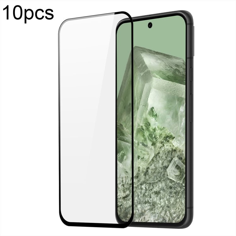 For Google Pixel 8a 10pcs DUX DUCIS 0.33mm 9H Medium Alumina Tempered Glass Film - Google Tempered Glass by DUX DUCIS | Online Shopping UK | buy2fix