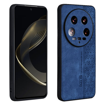 For Xiaomi 14 Ultra AZNS 3D Embossed Skin Feel Phone Case(Sapphire Blue) - 14 Ultra Cases by AZNS | Online Shopping UK | buy2fix