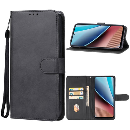 For Motorola Moto G Stylus 2023 4G Leather Phone Case(Black) - Motorola Cases by buy2fix | Online Shopping UK | buy2fix