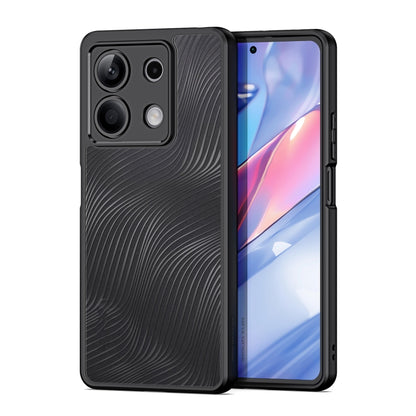 For Redmi Note 13 5G DUX DUCIS Aimo Series TPU + PC Frosted Feel Phone Case(Black) - Xiaomi Cases by DUX DUCIS | Online Shopping UK | buy2fix