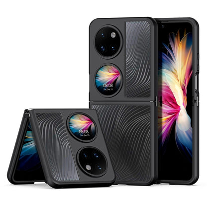 For Huawei P60 Pocket DUX DUCIS Aimo Series TPU + PC Frosted Feel Phone Case(Black) - Huawei Cases by DUX DUCIS | Online Shopping UK | buy2fix