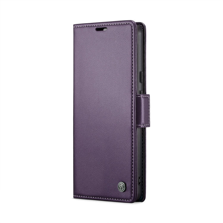 For Google Pixel 9 Pro XL CaseMe 023 Butterfly Buckle Litchi Texture RFID Anti-theft Leather Phone Case(Pearly Purple) - Google Cases by CaseMe | Online Shopping UK | buy2fix