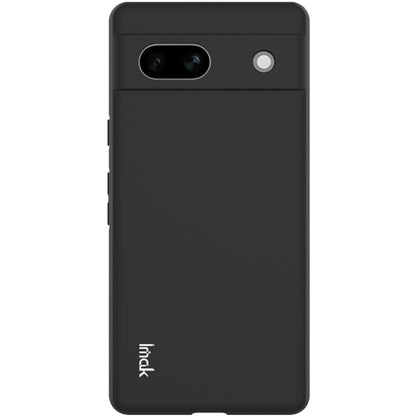 For Google Pixel 7a IMAK UC-3 Series Shockproof Frosted TPU Phone Case(Black) - Google Cases by imak | Online Shopping UK | buy2fix