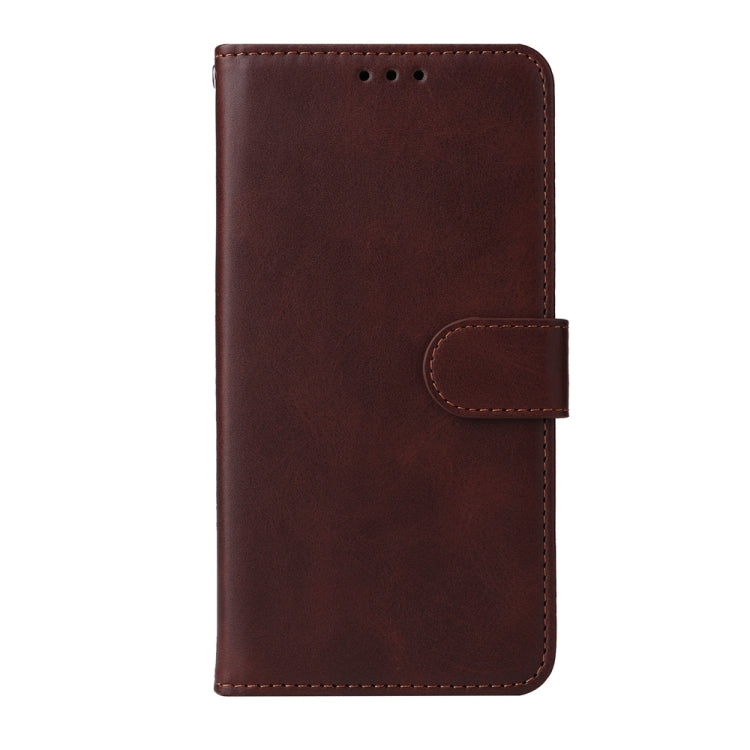 For Xiaomi Redmi A3 Classic Calf Texture Flip Leather Phone Case(Brown) - Xiaomi Cases by buy2fix | Online Shopping UK | buy2fix