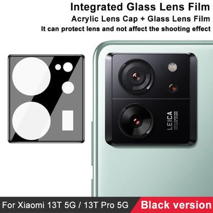 For Xiaomi 13T 5G / 13T Pro 5G imak High Definition Integrated Glass Lens Film Black Version - For Xiaomi by imak | Online Shopping UK | buy2fix