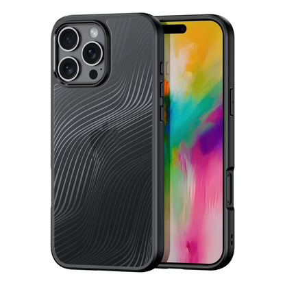 For iPhone 16 Pro DUX DUCIS Aimo Series  Frosted Feel Phone Case(Black) - iPhone 16 Pro Cases by DUX DUCIS | Online Shopping UK | buy2fix