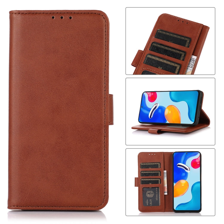 For iPhone 16 Pro Max Cow Texture Leather Phone Case(Brown) - iPhone 16 Pro Max Cases by buy2fix | Online Shopping UK | buy2fix