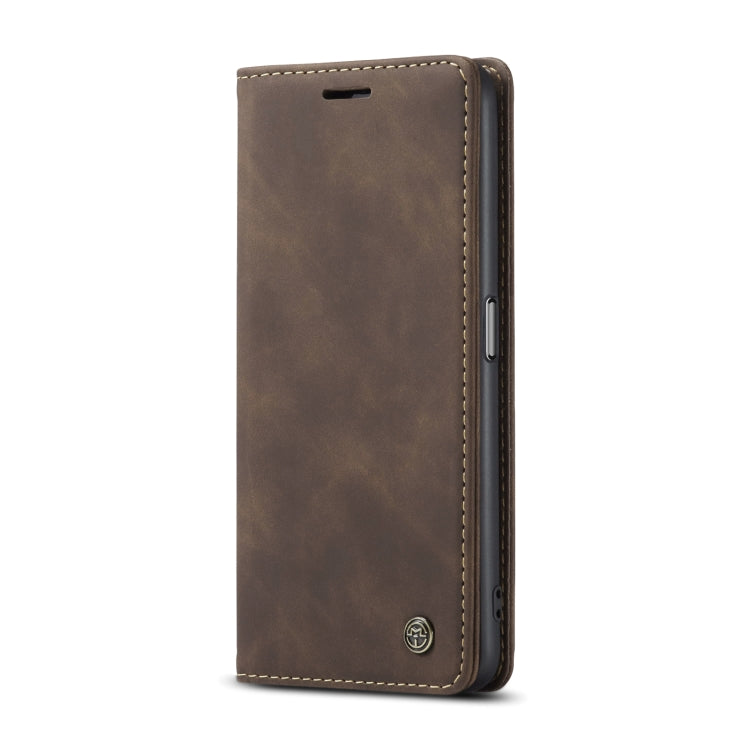 For OPPO A57 4G Global/A57S 4G Global/A77 4G Global CaseMe 013 Multifunctional Horizontal Flip Leather Phone Case(Coffee) - OPPO Cases by CaseMe | Online Shopping UK | buy2fix