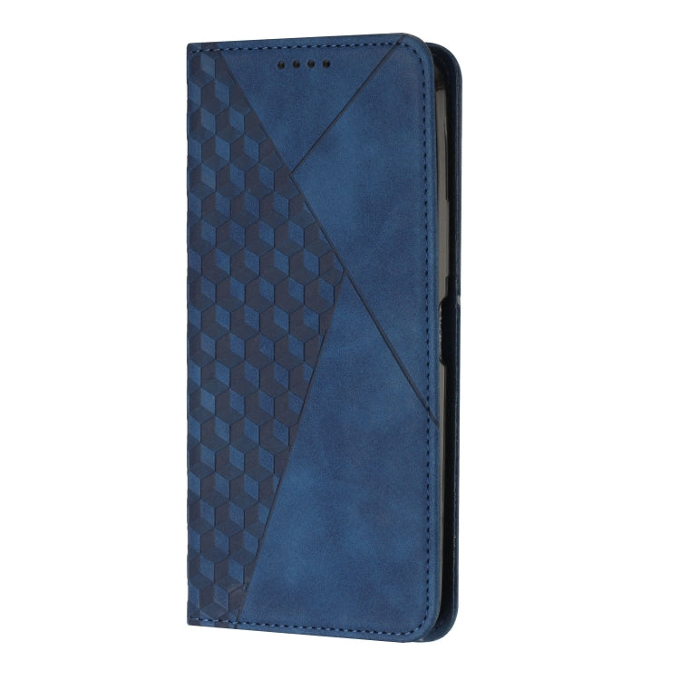 For Xiaomi Redmi K70 / K70 Pro Diamond Splicing Skin Feel Magnetic Leather Phone Case(Blue) - K70 Pro Cases by buy2fix | Online Shopping UK | buy2fix