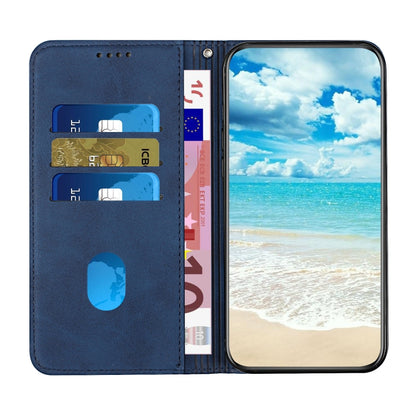 For Xiaomi Redmi K70 / K70 Pro Diamond Splicing Skin Feel Magnetic Leather Phone Case(Blue) - K70 Pro Cases by buy2fix | Online Shopping UK | buy2fix